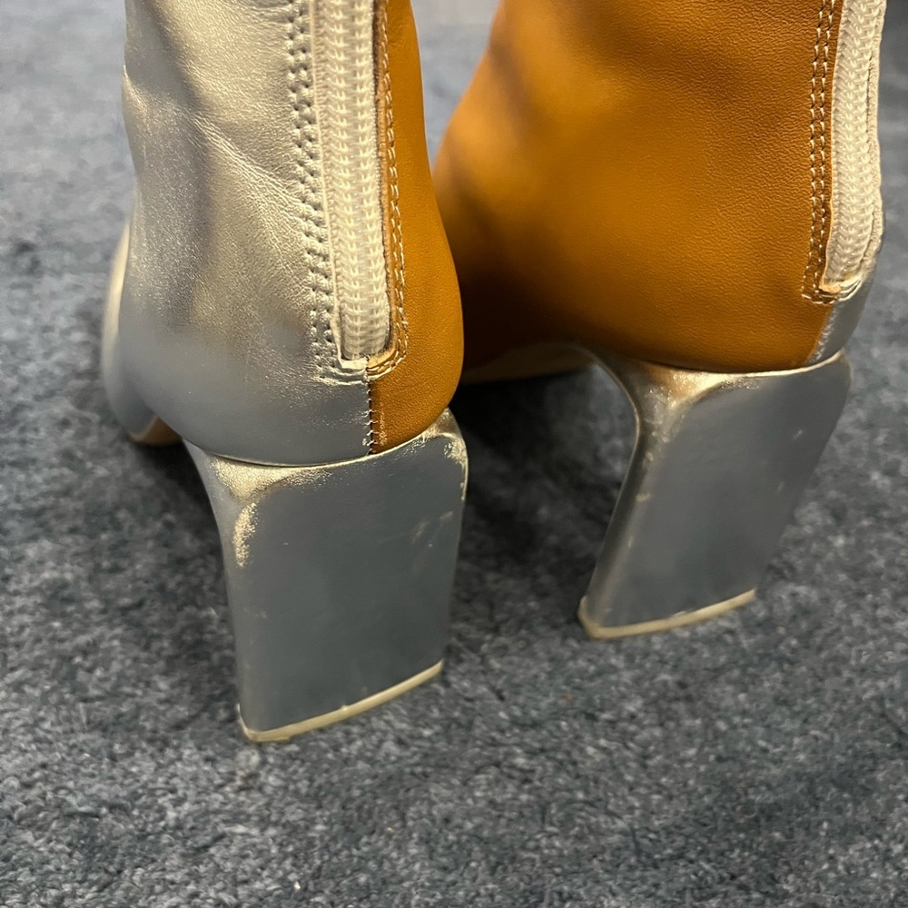 Jonathan Simkhai Tan and Chrome Ryder Heeled Boots - Picture 7 of 10